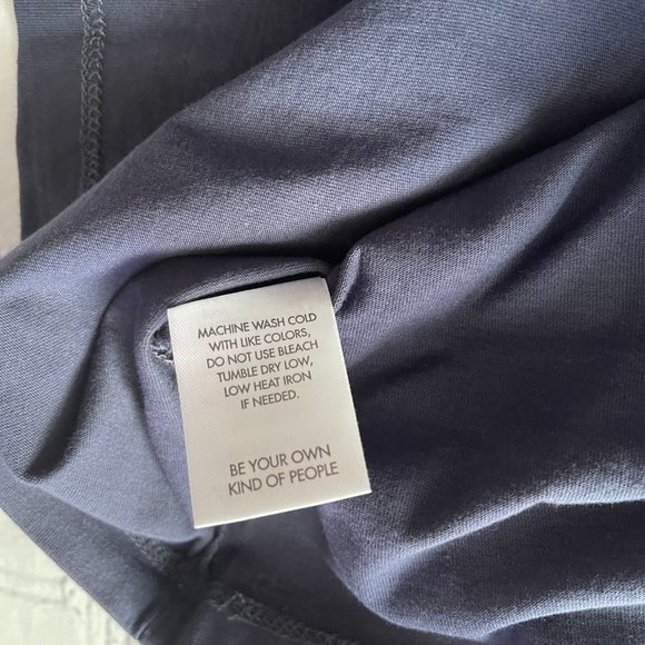 Pavilion We * People Unisex Long Sleeve Beach People Navy T-Shirt - Picture 7 of 7